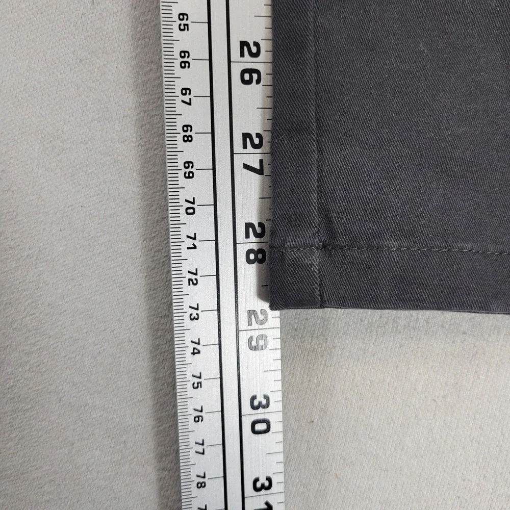 Dockers Chino Pants Mens 38x29 Charcoal Gray Straight Smart 360 Flex Stretch - Picture 11 of 13